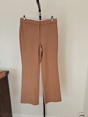 Ann Taylor Straight Leg Pants in Camel